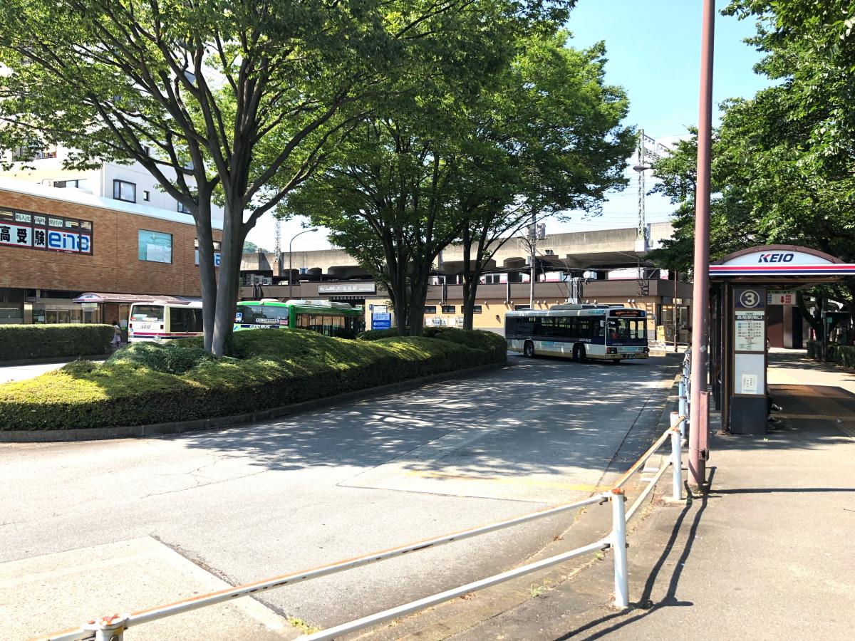 ユキサキナビ 京王バス 高尾駅南口 バス停留所 八王子市初沢町