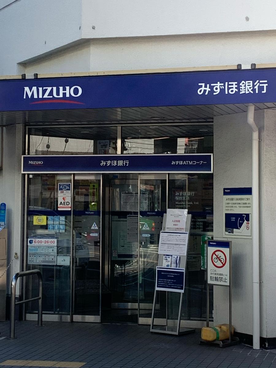 バンクマップ みずほ銀行桜台支店 練馬区桜台
