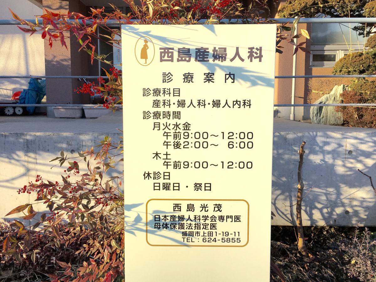 ドクターマップ 西島産婦人科医院 盛岡市上田 １ ４丁目 北山