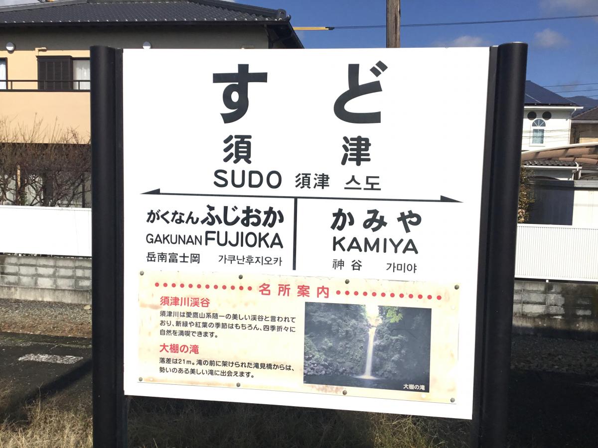 ユキサキナビ 岳南鉄道線須津駅 富士市中里