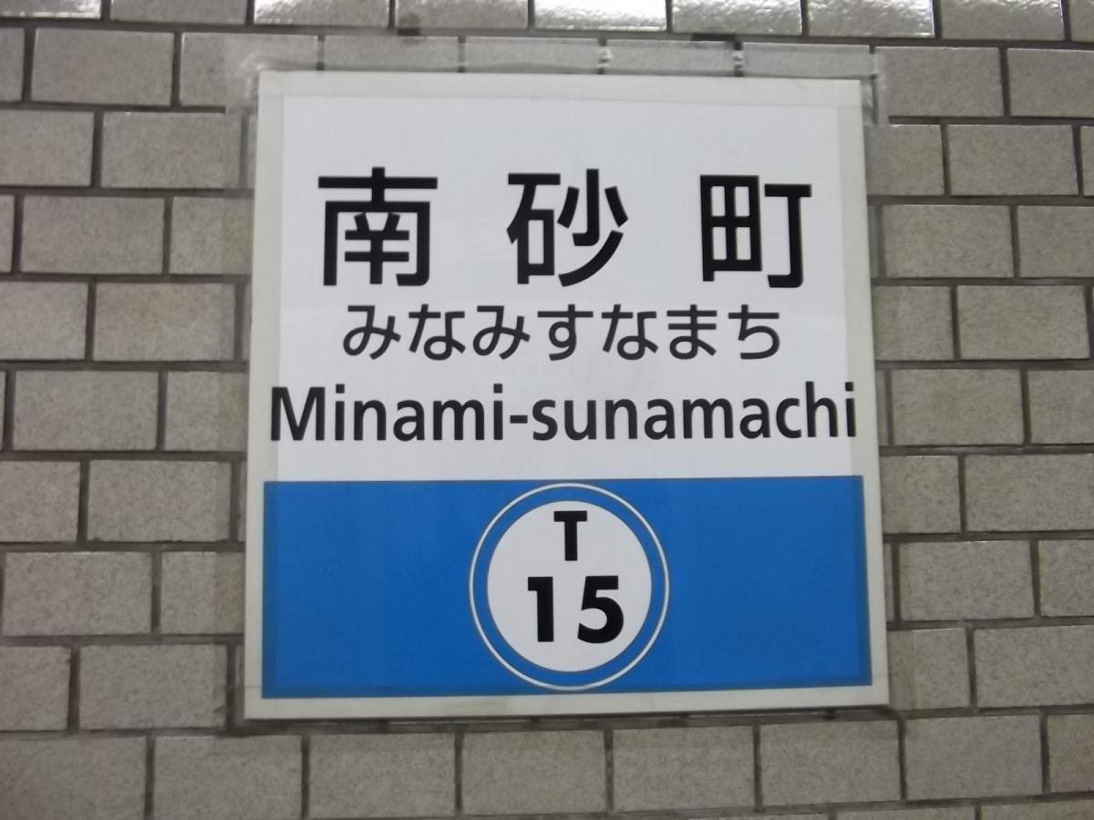 南砂駅から東銀座すがや自転車