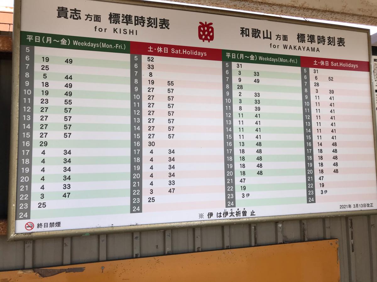 ユキサキnavi わかやま電鉄貴志川線西山口駅