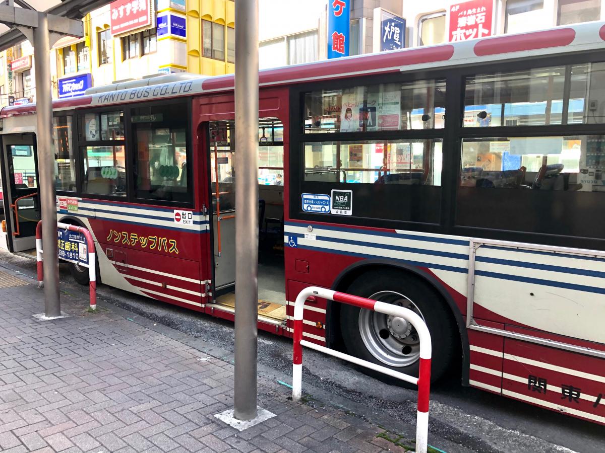 ユキサキナビ 関東バス 西荻窪駅北口 バス停留所 杉並区西荻北