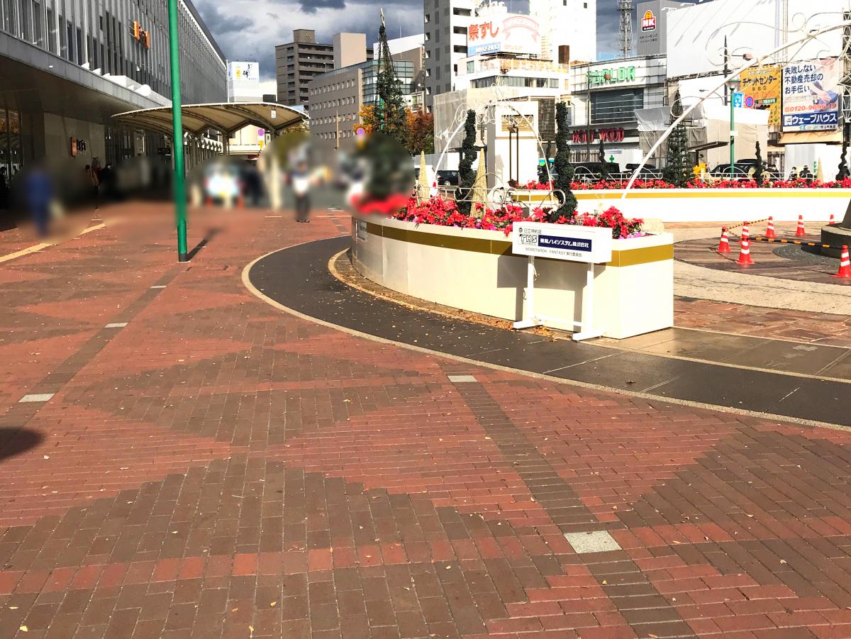 ユキサキナビ】岡山駅前駅