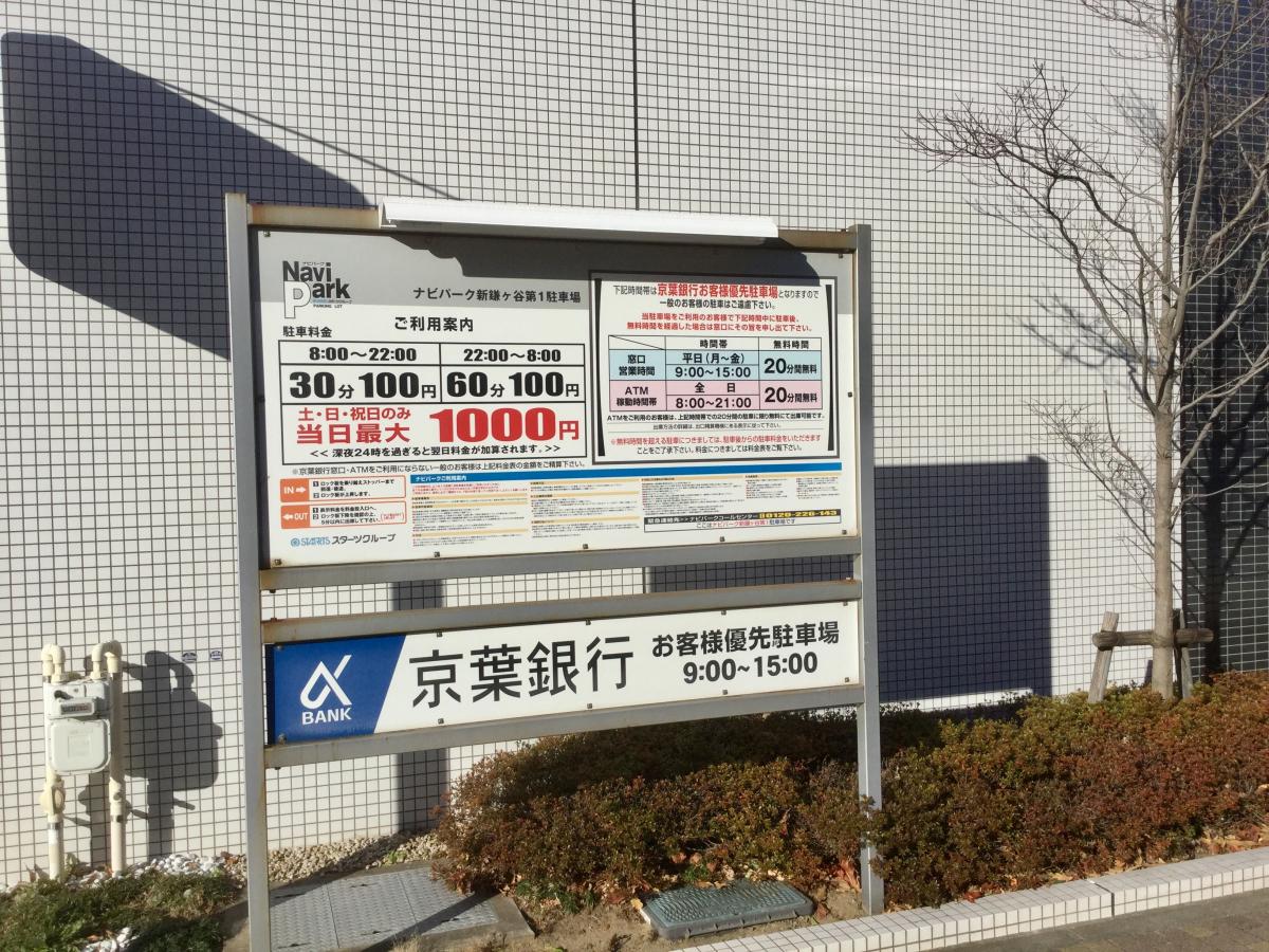 バンクマップ 京葉銀行鎌ヶ谷支店 鎌ケ谷市鎌ケ谷