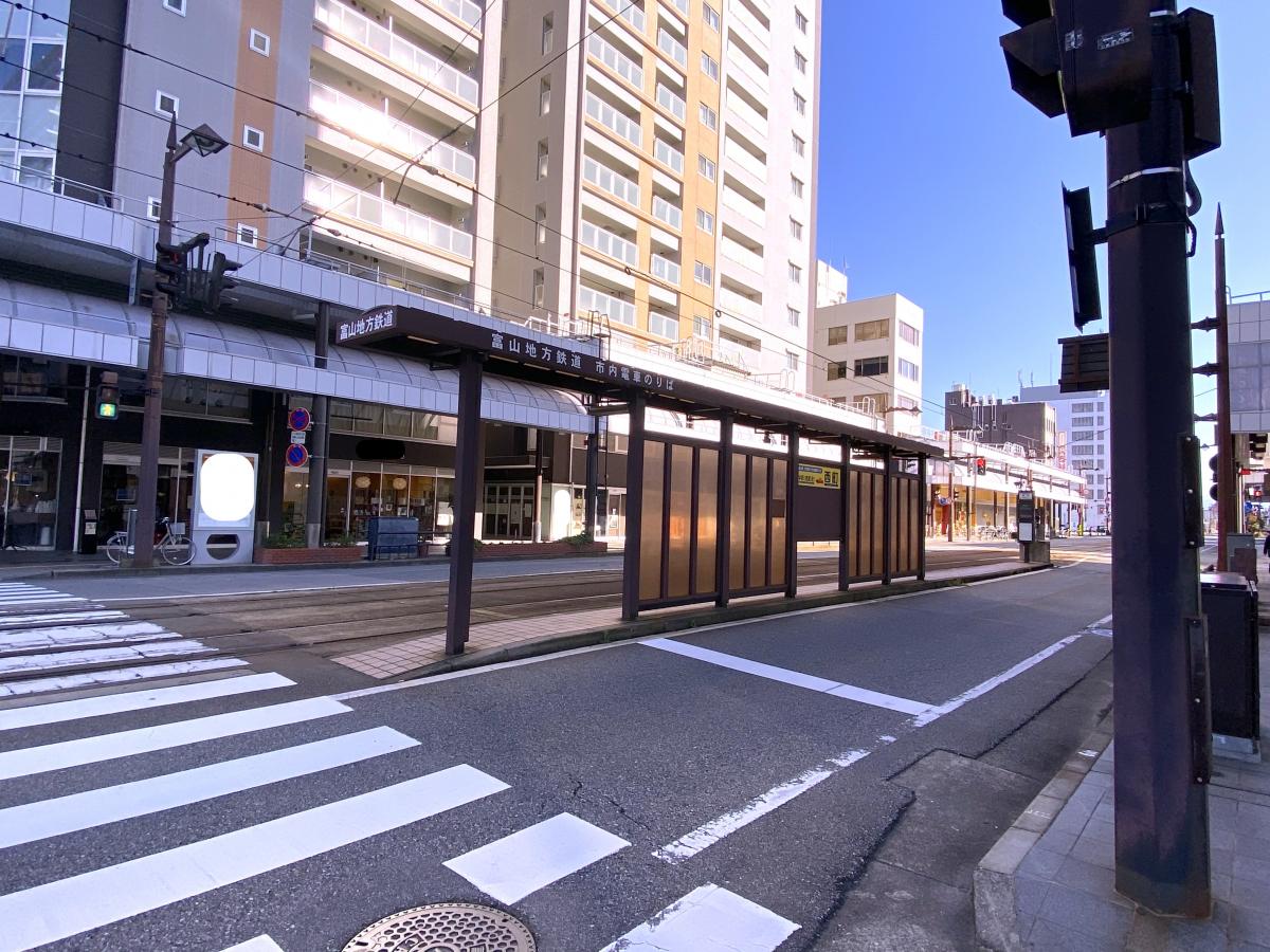 ユキサキナビ】富山地鉄市内本線西町駅（富山市西町）
