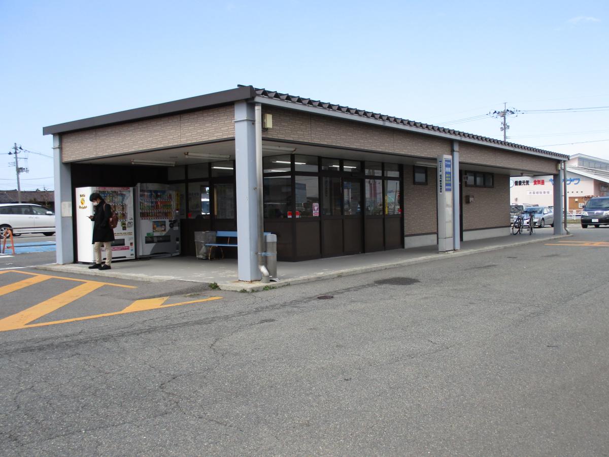 ユキサキナビ 庄内交通 庄内観光物産館 バス停留所 鶴岡市布目