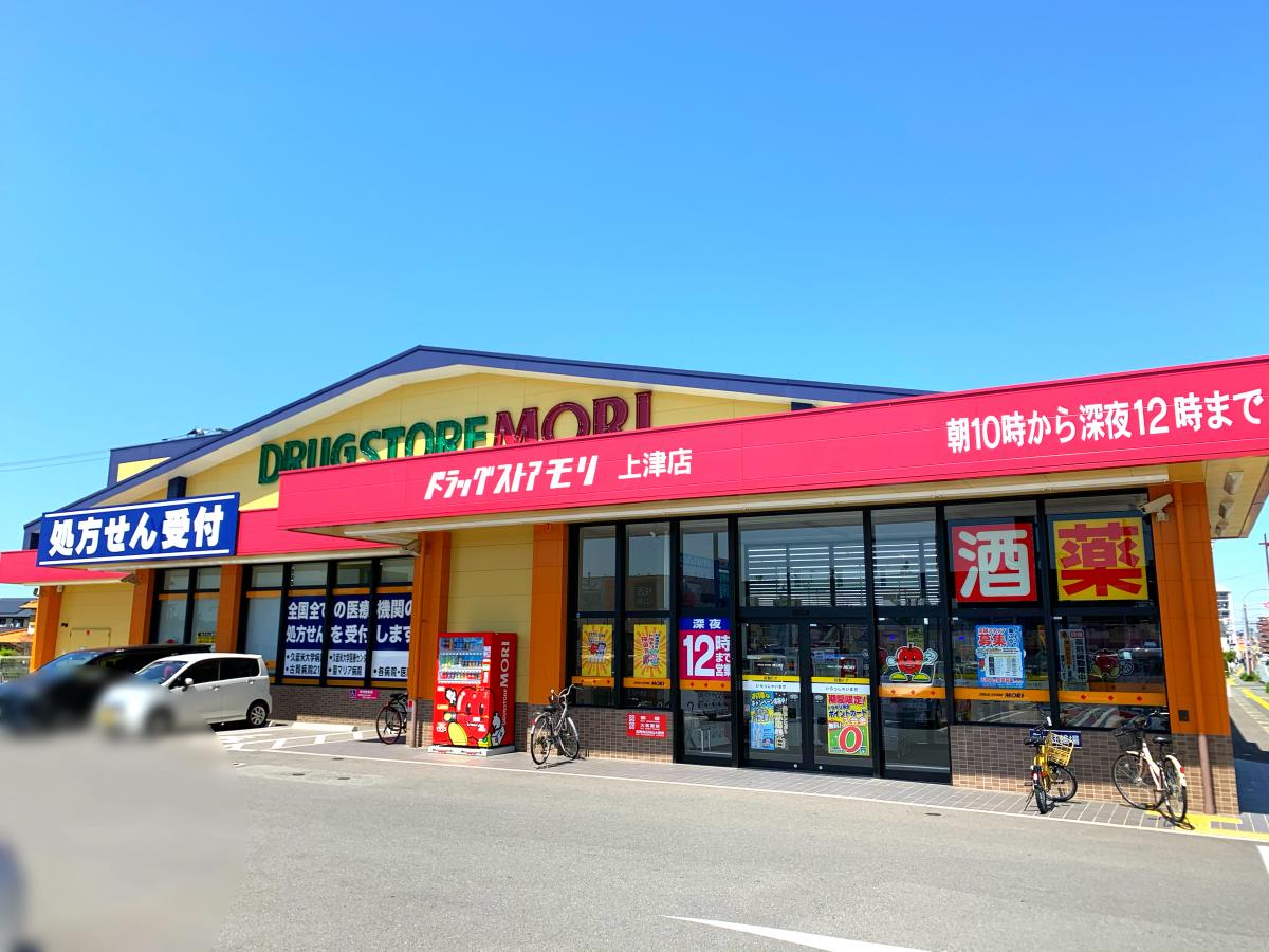 マーケットピア ドラッグストアモリ 新上津店 久留米市本山