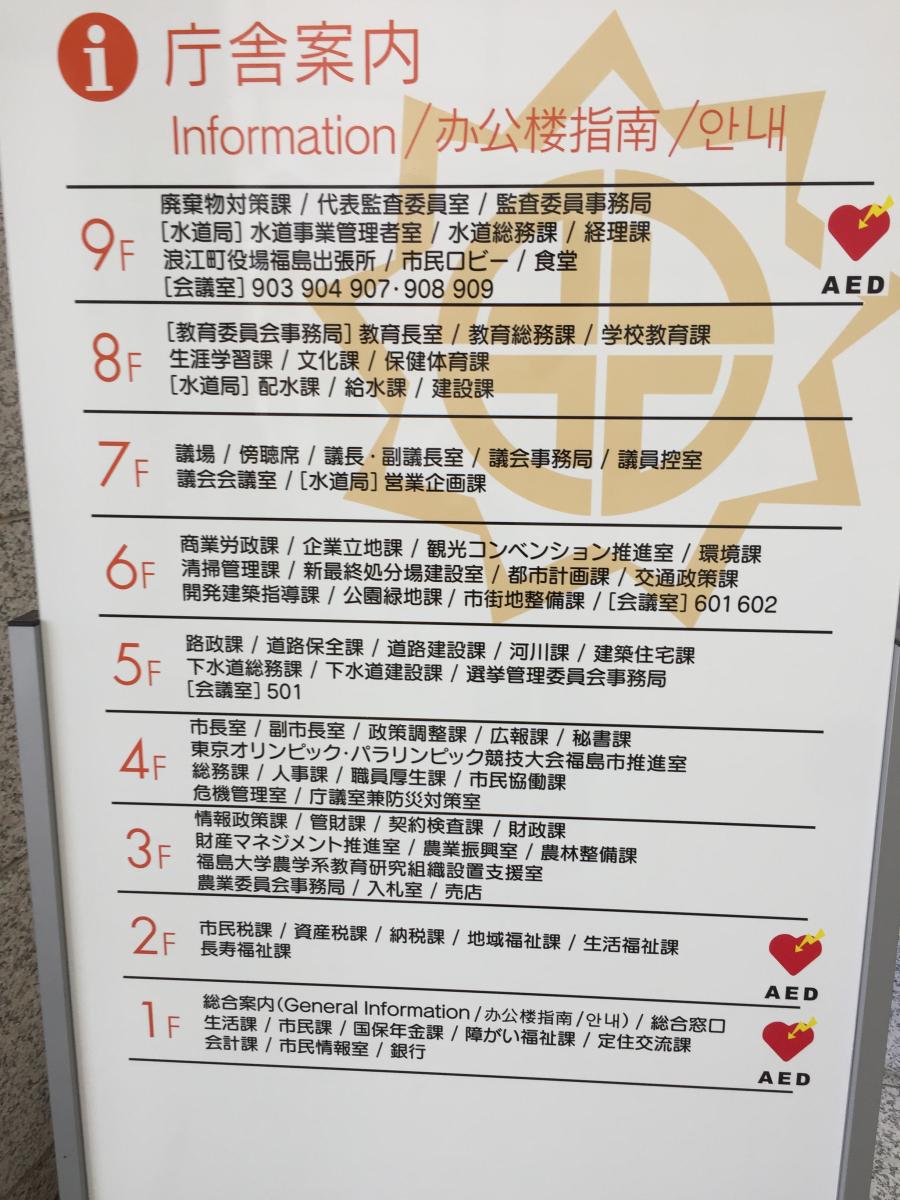 パブリネット 福島市役所 福島市役所 福島市 のお気に入りコメント 口コミ